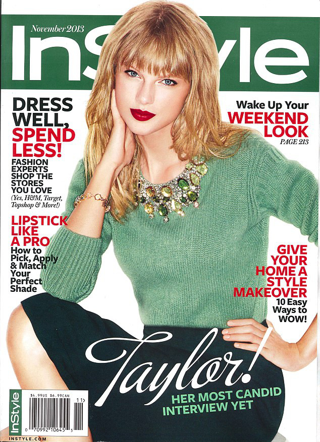 Taylor Swift InStyle Taylor Swift InStyle
